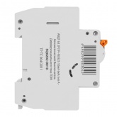 Дифференциальный автомат TDM 1П+Н В25А10мА тип А однофазный электронный 6кА АВДТ63 (дифавтомат, АВДТ)