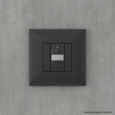 Датчик движения DKC Avanti в стену 3-х проводный 4А 100-240В 50-60Гц, черный матовый