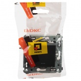 Переключатель с 3-х мест одноклавишный DKC Avanti в стену черный матовый