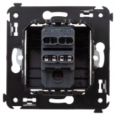 Переключатель с 3-х мест одноклавишный DKC Avanti в стену черный матовый