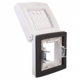 Рамка для монтажа в стену Avanti, IP55, Белое облако, 2 модуля