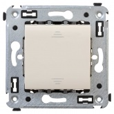 Переключатель с 3-х мест одноклавишный DKC Avanti в стену ванильная дымка