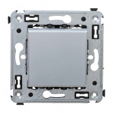 Переключатель с 3-х мест одноклавишный DKC Avanti в стену закаленная сталь