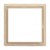 Вставки для рамок из стали DKC Avanti бежевая, 1 пост (2 мод.)