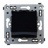 Вывод кабеля из стены DKC Avanti, черный квадрат