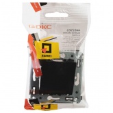 Вывод кабеля из стены DKC Avanti, черный квадрат