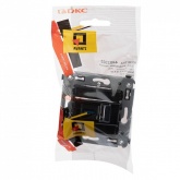 USB 3.0 розетка одинарная в стену DKC Avanti, тип А-А,, черный квадрат