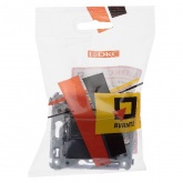 Диммер кнопочный DKC Avanti в стену универсальный 3-х проводный 3-220Вт, черный квадрат