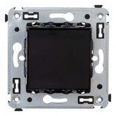 Переключатель с 3-х мест одноклавишный DKC Avanti в стену черный квадрат