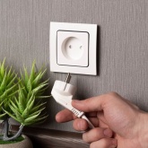 Рамка 1-местная EKF Стокгольм белый с линией цвета черный