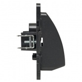 Механизм кабельного вывода EKF Стокгольм черный