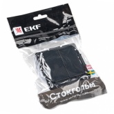 Механизм выключателя 2-клавишного EKF 10А винтовые клеммы Стокгольм черный