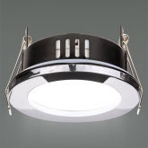 Светильник встраиваемый TDM СВ 01-09 GX53 230 В 50 Гц хром IP54