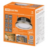 Светильник встраиваемый TDM СВ 01-09 GX53 230 В 50 Гц сатин/никель IP54