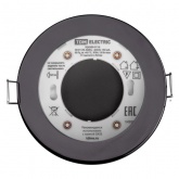 Светильник встраиваемый TDM СВ 01-09 GX53 230 В 50 Гц черный хром IP54