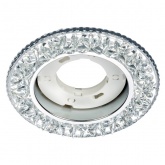 Светильник встраиваемый TDM СВ 03-09 GX53 230В LED подсветка 5 Вт зеркальный/хром