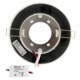 Светильник встраиваемый TDM СВ 03-10 GX53 230В LED подсветка 5 Вт зеркальный/хром