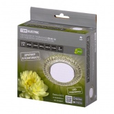 Светильник встраиваемый TDM СВ 03-12 GX53 230В LED подсветка 5 Вт зеркальный/хром