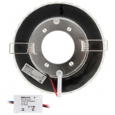 Светильник встраиваемый TDM СВ 03-16 GX53 230В LED подсветка 5 Вт зеркальный/хром