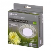 Светильник встраиваемый TDM СВ 03-16 GX53 230В LED подсветка 5 Вт зеркальный/хром