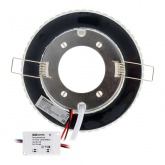 Светильник встраиваемый TDM СВ 03-17 GX53 230В LED подсветка 5 Вт зеркальный/хром