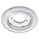 Светильник встраиваемый TDM СВ 03-17 GX53 230В LED подсветка 5 Вт зеркальный/хром