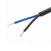 Шнур для бра ЭРА UX-ШВВП-2x0,75-1,8m-B ШВВП 2x0,75мм2 1,8м черный