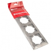 Рамка 4-местная горизонтальная EKF PROxima Валенсия графит