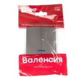 Лицевая панель переключателя 2 - клавишного с индикатором EKF PROxima Валенсия сталь