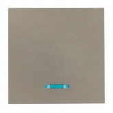 Лицевая панель переключателя 1 - клавишного с индикатором EKF PROxima Валенсия кашемир