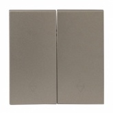 Лицевая панель переключателя 2 - клавишного EKF PROxima Валенсия графит