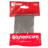 Лицевая панель переключателя 1 - клавишного EKF PROxima Валенсия графит
