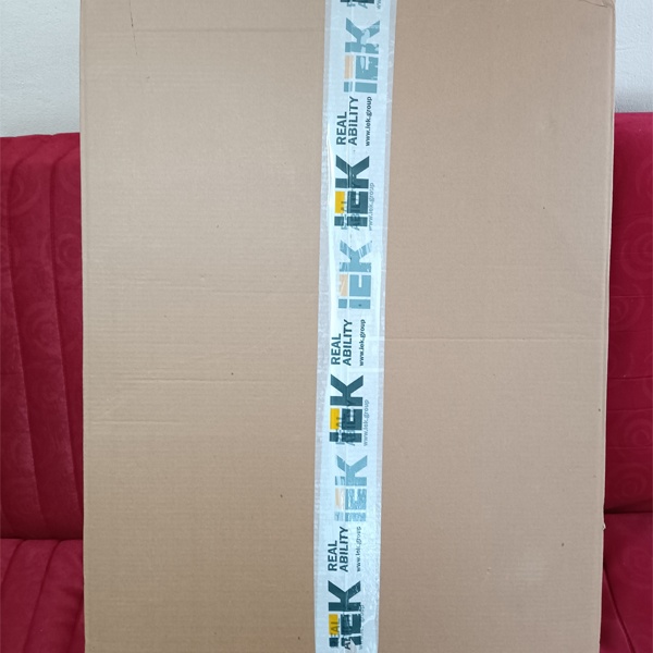 Накладной влагозащищенный электрощит ИЭК двухсекционный 120 модулей со сплошной дверцей