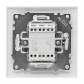 Выключатель 2-клавишный с индикатором EKF PROxima 10А IP20 Валенсия белый