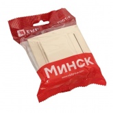 Розетка 1-местная с заземлением со шторками EKF Basic с крышкой 16А IP44 Минск бежевый