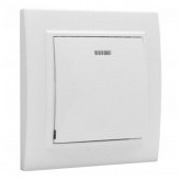 Выключатель 1-клавишный с индикатором EKF Basic 10А IP20 Минск белый