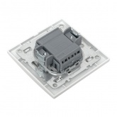 Выключатель 3-клавишный EKF Basic 10А IP20 Минск белый