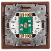 Розетка TV Intro одиночная IP20 Plano, венге 1-301-10