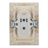 Розетка Intro 2х2P 16А 250В IP20 Plano, антрацит 1-204-05