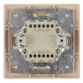 Переключатель Intro 10А 250В IP20 Plano, алюминий 1-103-03