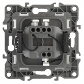 Выключатель с подсветкой ЭРА 10АХ-250В IP20 12, перламутр 12-1102-15