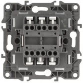 Переключатель двойной ЭРА 10АХ-250В IP20 12, медь 12-1106-14