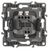 Выключатель с подсветкой ЭРА 10АХ-250В IP20 12, бронза 12-1102-13