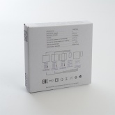 Выключатель дистанционного управления 2-клавишный Feron TM82 (не требует питания) серебро