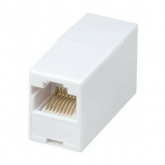 Муфта соединительная Lans JKE 11 2xRJ45U для разъемов RJ 45 M/5F, RJ 45 M/6F, RJ 45 M/7F