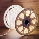 Лента светодиодная Neon-Night LED SMD 2835 14,4W/m 180LED/м, белый, 220В IP67 6.5x17мм 100м