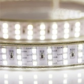 Лента светодиодная LED SMD 2835 22W/m 276LED/м, Белый, 220В IP67 7.5x20мм 50м