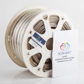 Лента светодиодная LED SMD 2835 22W/m 276LED/м, Теплый белый, 220В IP67 7.5x20мм 50м