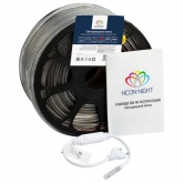 Лента светодиодная Neon-Night LED SMD 2835 4,8W/m 60LED/м, красная, 220В IP67 10x7мм 100м