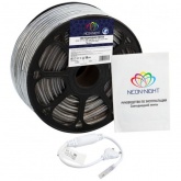 Лента светодиодная Neon-Night LED SMD 2835 4,8W/m 60LED/м, синяя, 220В IP67 10x7мм 100м